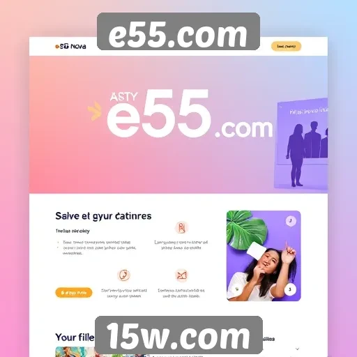 e55.com apresenta novo design e melhorias na experiência do usuário